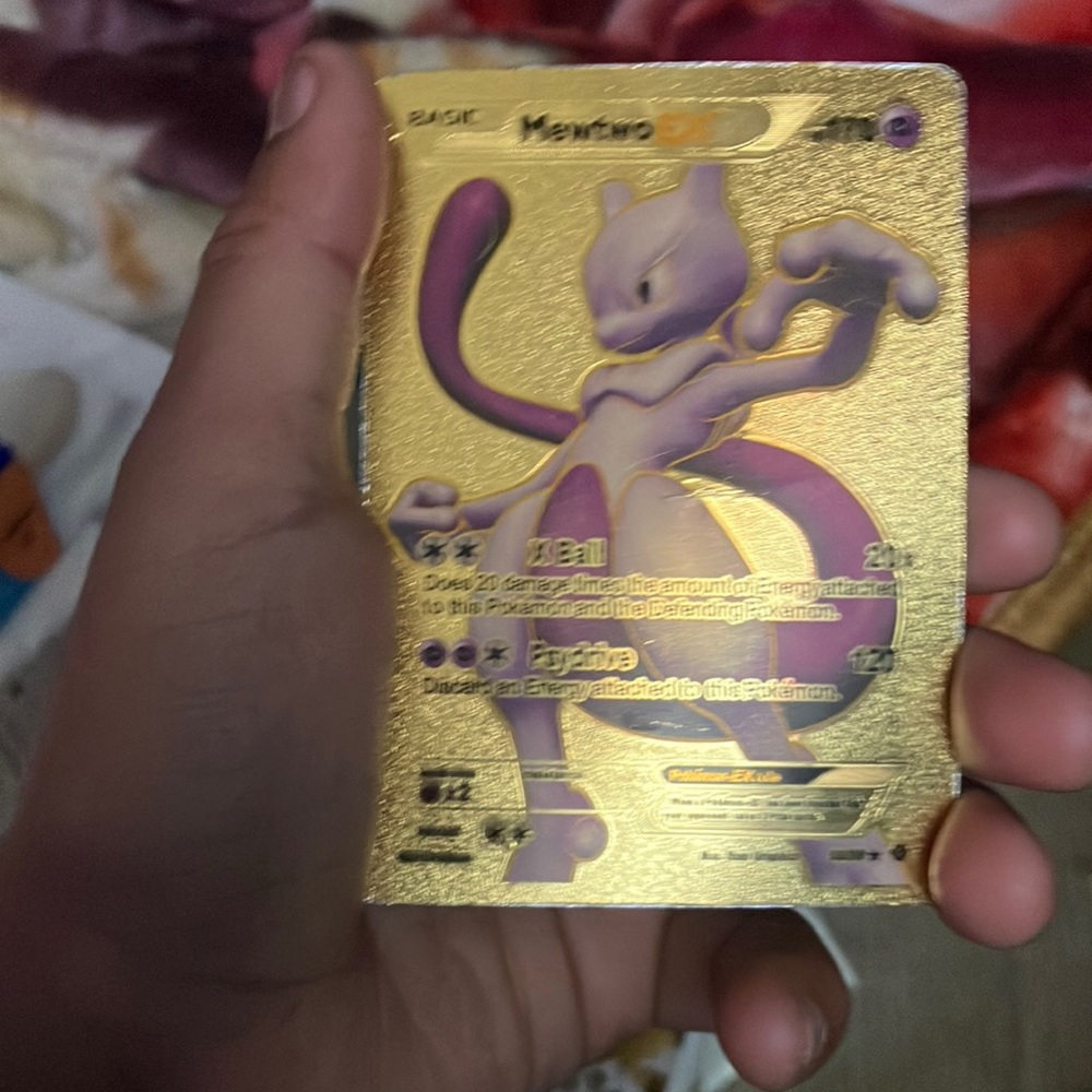 Mewtwo Rare Card For Sell